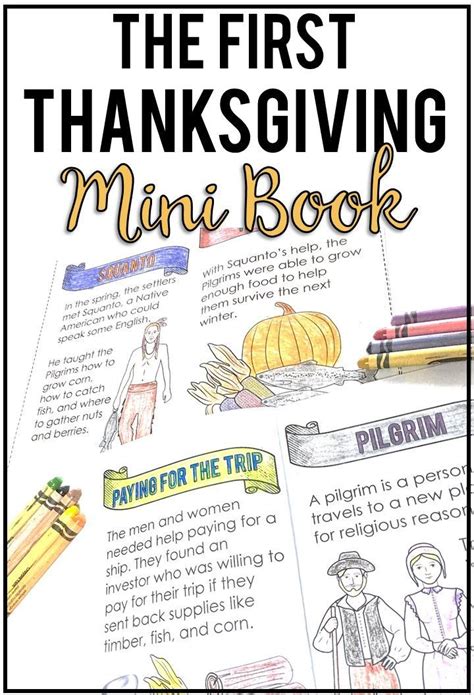 Free Printable Thanksgiving Story Booklet